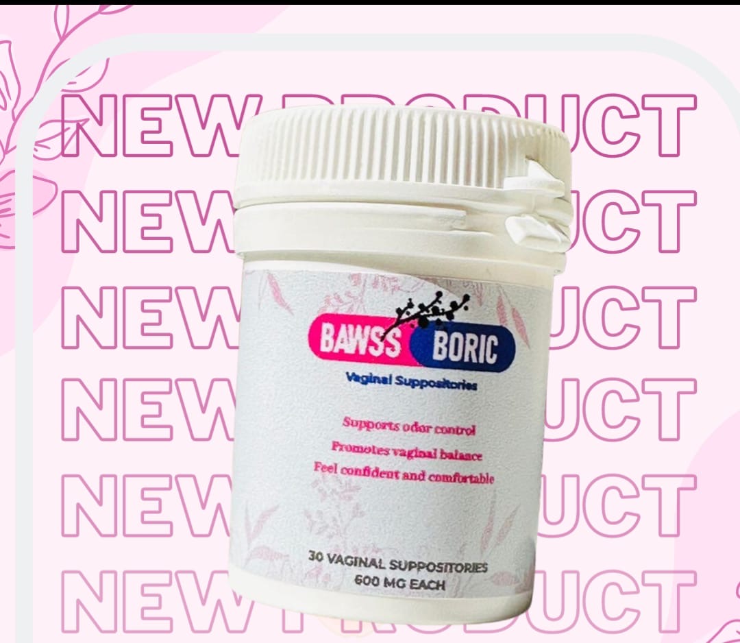 Bawss Boric Vaginal Suppositories